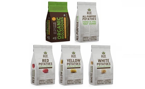 EarthFresh’s Paper Revolution offers retailers a full potato product line in 100% compostable paper packaging.
EarthFresh’s Paper Revolution offers retailers a full potato product line in 100% compostable paper packaging.
