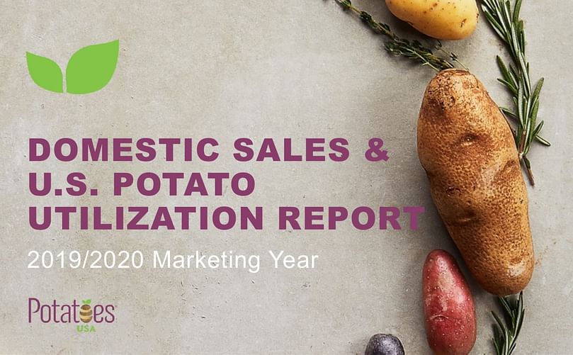 Domestic Sales & U.S. Potato Utilization Report: 2019/2020 Marketing Year
