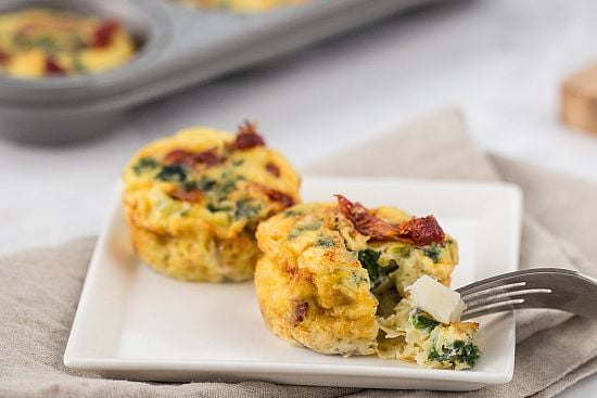 Portable Potato & Egg Mini Frittatas Portable Potato & Egg Mini Frittatas
