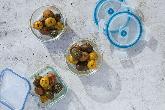Potato Poppers with Turmeric