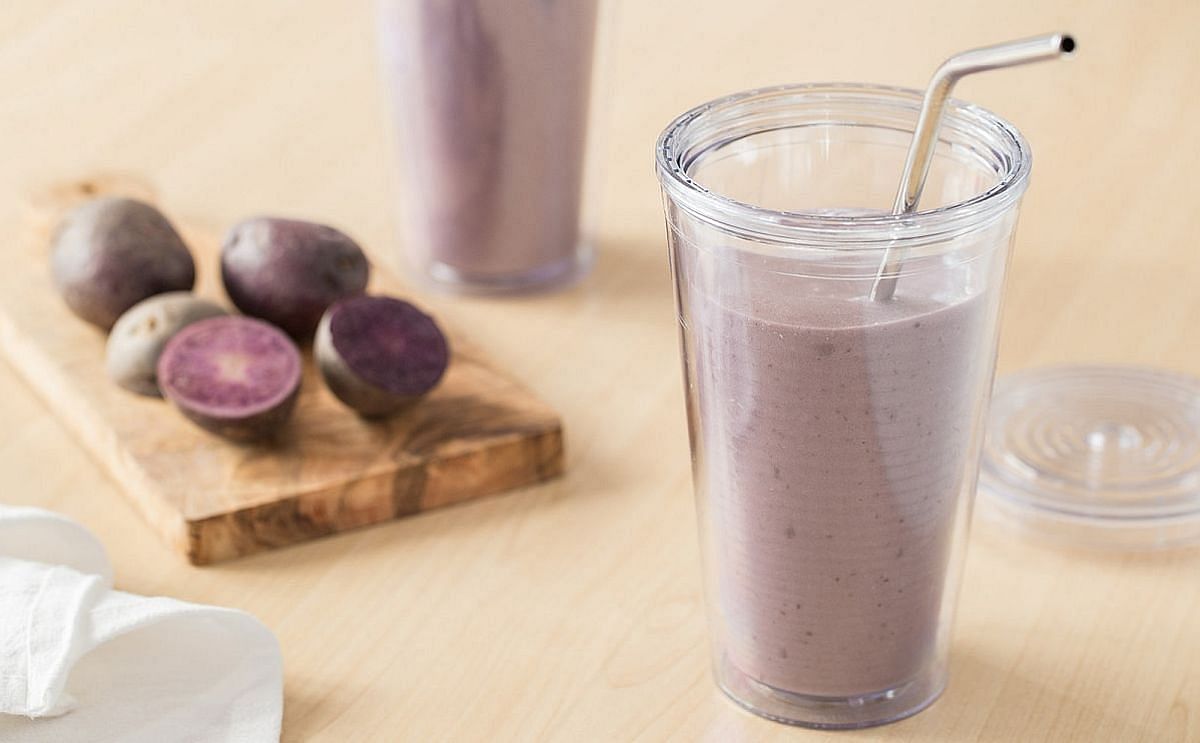 Potassium Potato Smoothie. Potassium Potato Smoothie.