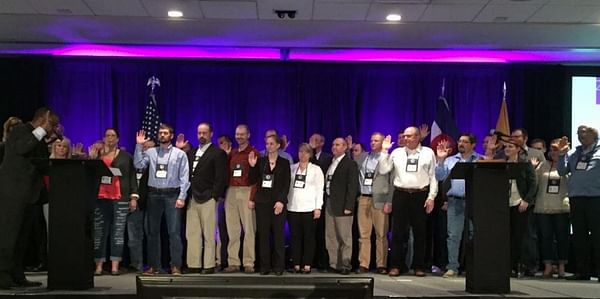Potatoes USA Board Members for 2017 Sworn in during Annual Meeting