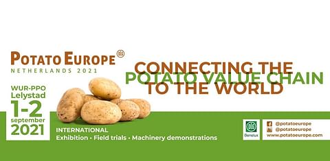 PotatoEurope zal worden gehouden op 1 en 2 september 2021 op de locatie van Wageningen University & Research in Lelystad
