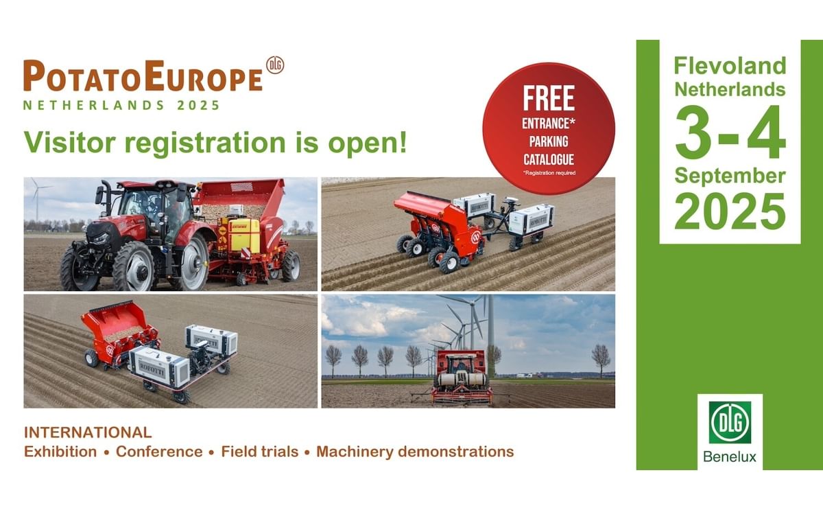 Registration PotatoEurope 2025 is open! Registration PotatoEurope 2025 is open!