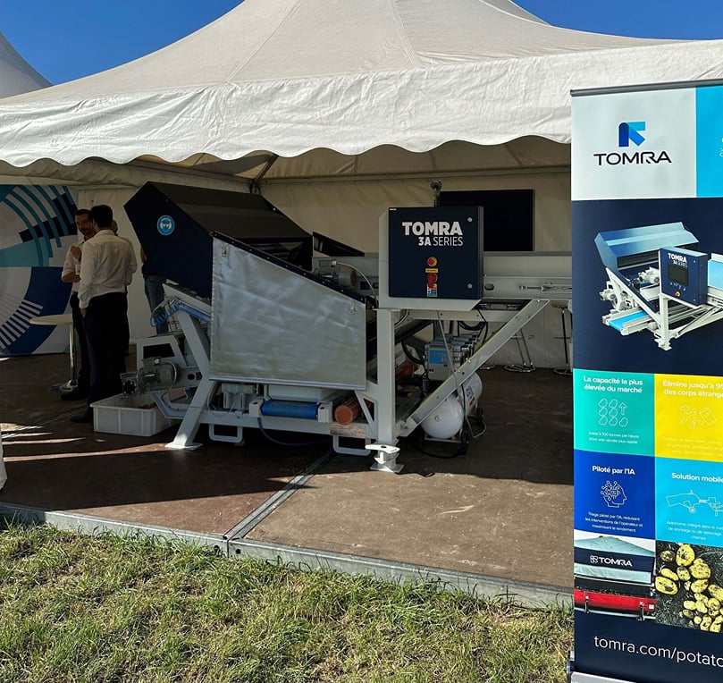 TOMRA stand at Potato Europe 2023 TOMRA stand at Potato Europe 2023