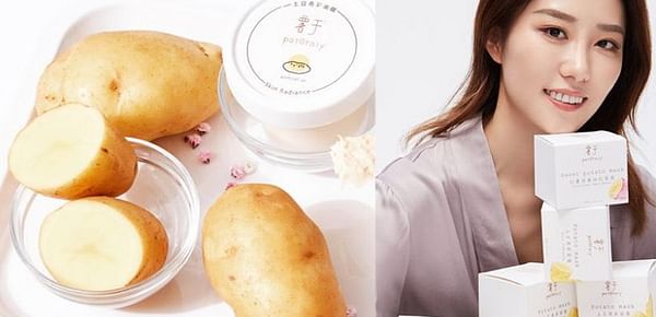 Potato-based skincare line launches in China - and is coming to the US next year.