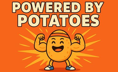 Powered by potatoes Powered by potatoes