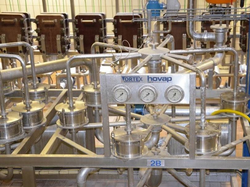 Blocks of modern hydrocyclones to be installed at the new plant Blocks of modern hydrocyclones to be installed at the new plant
