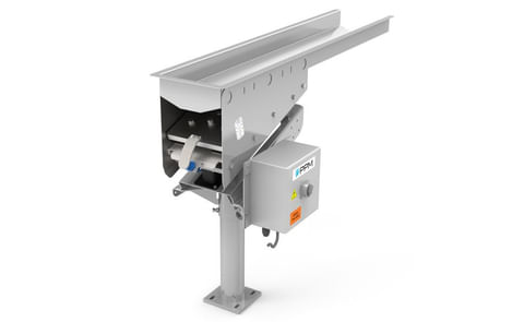 PPM Mini VF Electromagnetic Vibratory Motion Conveyor PPM Mini VF Electromagnetic Vibratory Motion Conveyor