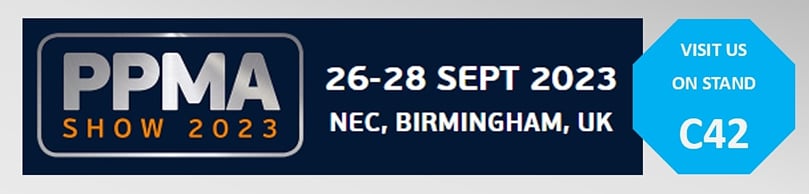 Newtec stand at PPMA 2023