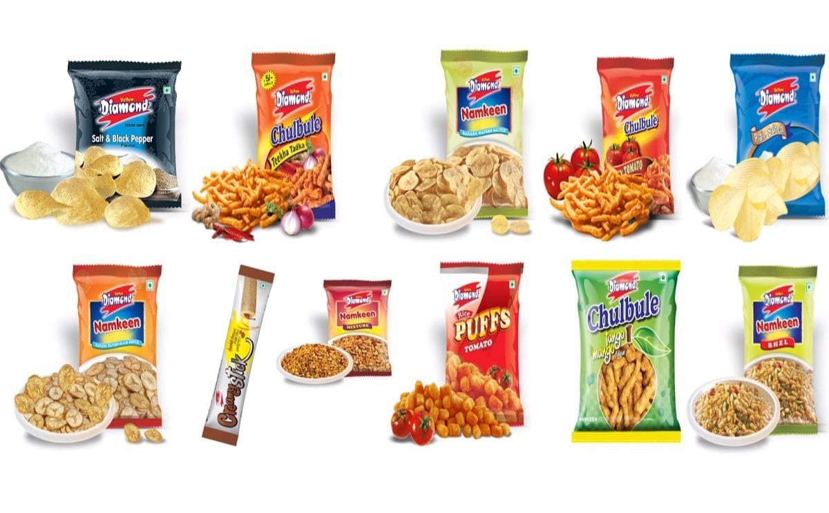 Impression of the products offered by Prataap Snacks Impression of the products offered by Prataap Snacks