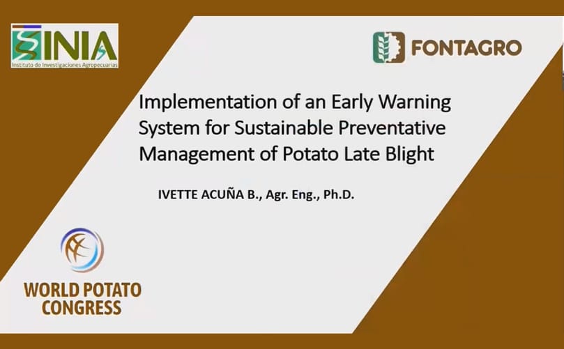  World Potato Congress Webinar: Ivette Acuña Presents Early Warning Systems for Sustainable Potato Late Blight Management