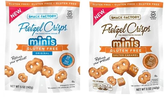 Pretzel Crisps glutenfree mini's