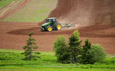 Potato Planting on Prince Edward Island (Canada) Potato Planting on Prince Edward Island (Canada)