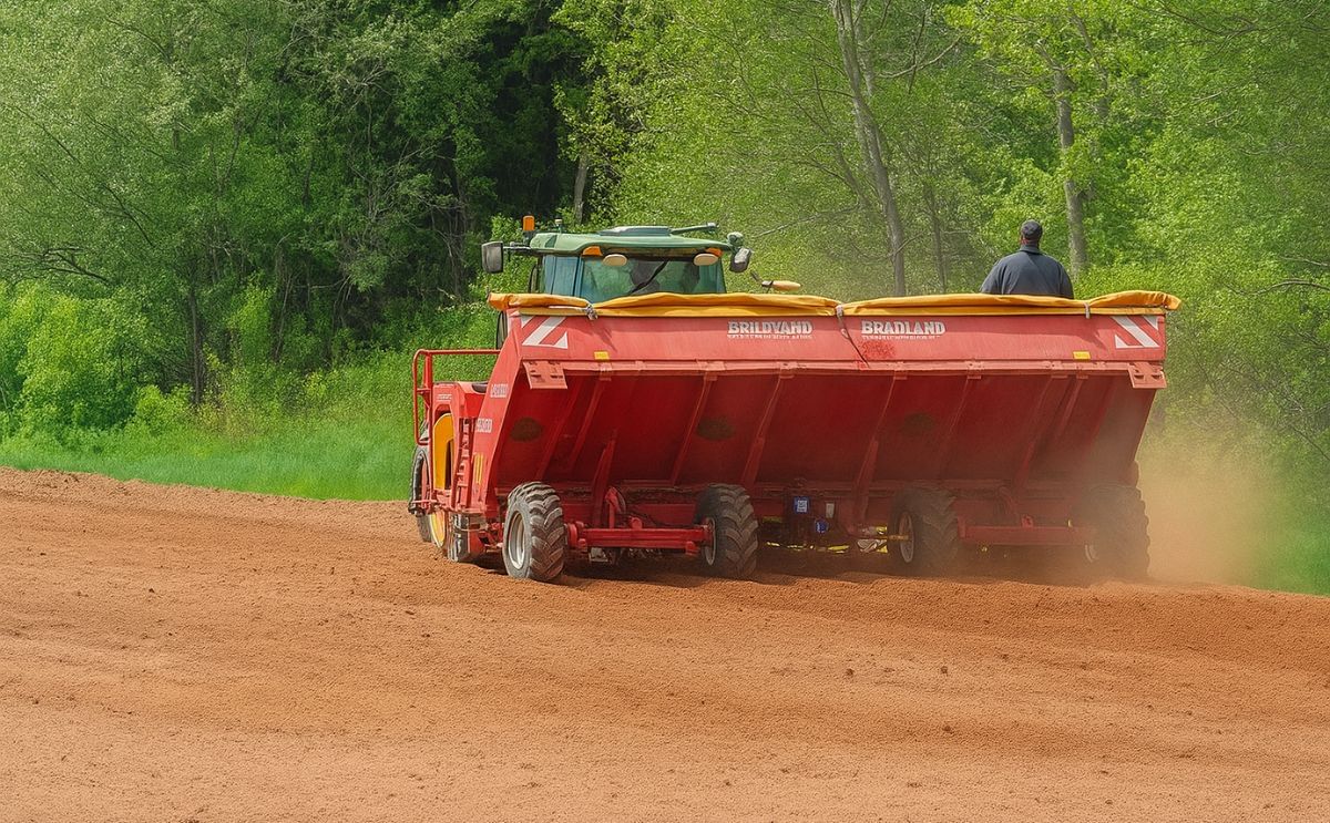 Potato Planting Prince Edward Island (Canada)