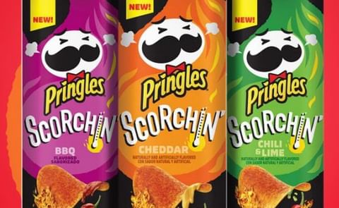 Pringles Cheddar, BBQ, and Chili and Lime flavors get a fiery upgrade in the brand's first spicy collection
Pringles Cheddar, BBQ, and Chili and Lime flavors get a fiery upgrade in the brand's first spicy collection