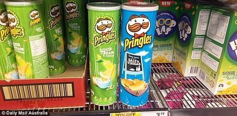 Australian customers unhappy with smaller Pringles Packing from Malaysian Plant