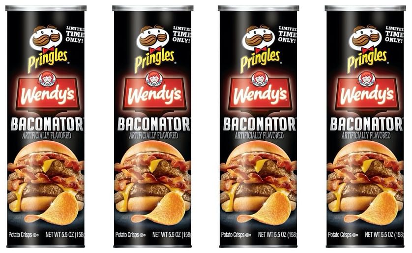New Pringles® x Wendy's Baconator mash-up delivers a mouth-watering combination of flavors in every bite.
