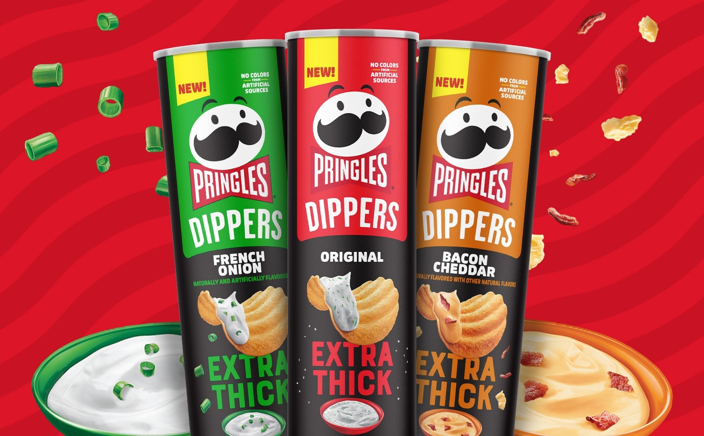 Pringles® Introduces Pringles Dippers – The Brand's Thickest Crisp Ever – And Expands Mingles Lineup with Sweet & Salty Flavor