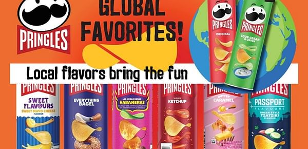 Two Pringles flavors come out on top globally