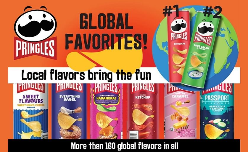 Two Pringles® flavors come out on top globally