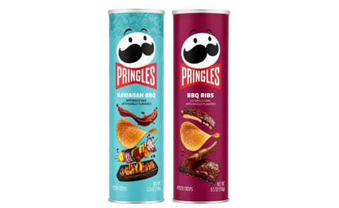 Pringles is introducing two new limited-time potato chip flavors for summer 2026: Hawaiian Barbecue and BBQ Ribs. Pringles is introducing two new limited-time potato chip flavors for summer 2026: Hawaiian Barbecue and BBQ Ribs.