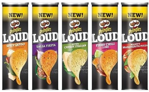 Pringles launches a new line of snacks in five bold flavors: Pringles LOUD Pringles launches a new line of snacks in five bold flavors: Pringles LOUD