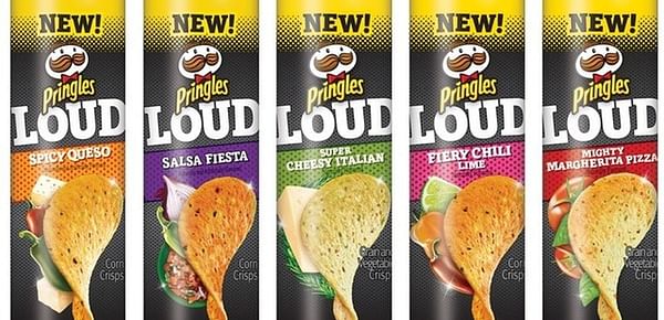 Pringles LOUD offers five new bold flavors - but leave out the potato...