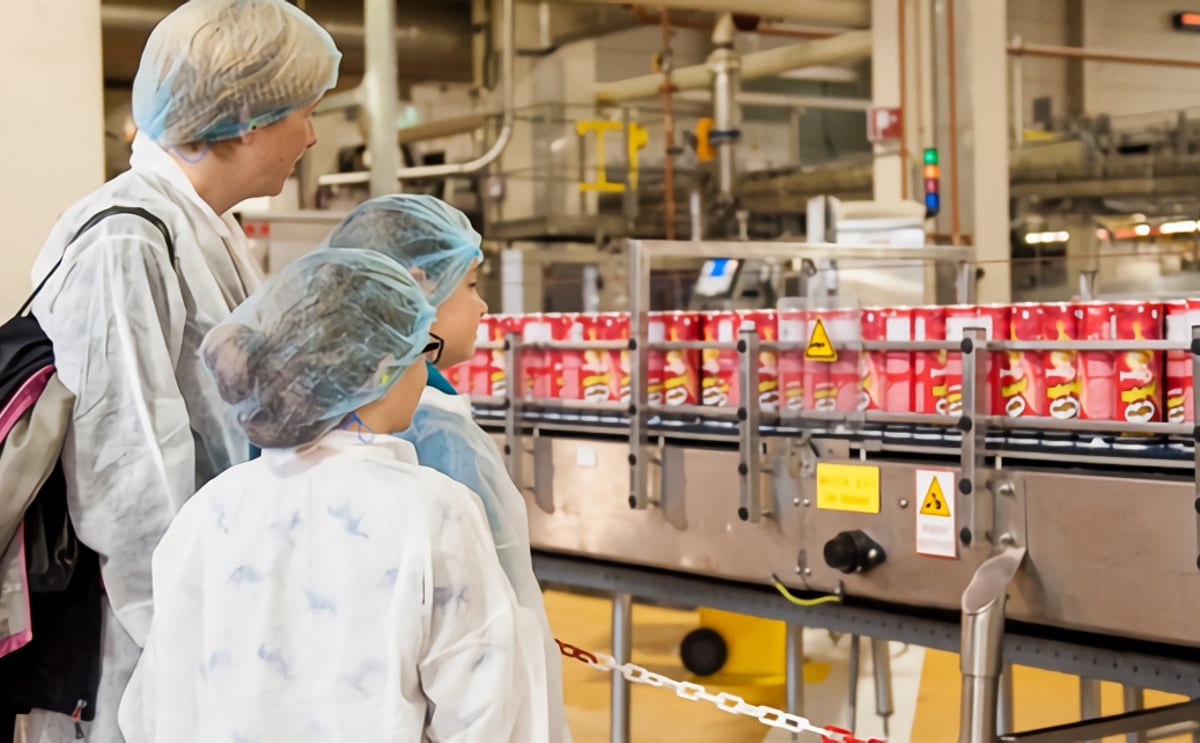 Pringles production Pringles production