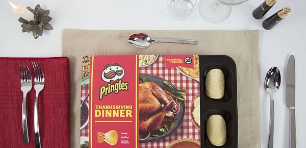 All your Thanksgiving Holiday Flavors in a Single Pringles Dinner Box - that is not for sale!