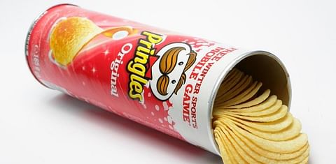 Pringles make a major change to its tube packaging