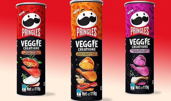 Pringles launches a new range of VEGGIE-inspired chips in Australia