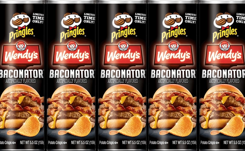 Now in Canada: Pringles* Wendy's® Baconator Flavour Chips