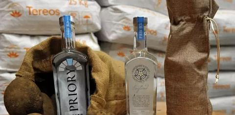 North Yorkshire potato farmer wins award for still to be launched Priory Potato vodka