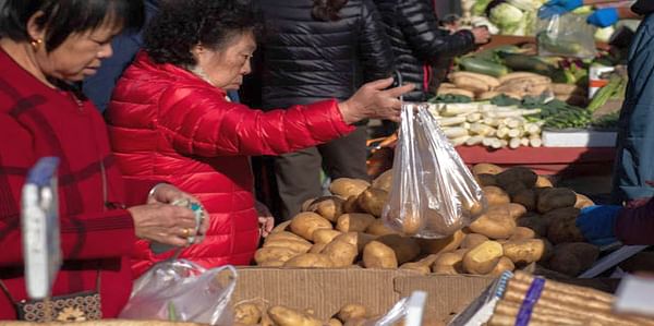 Price of new Chinese potatoes continues to fall