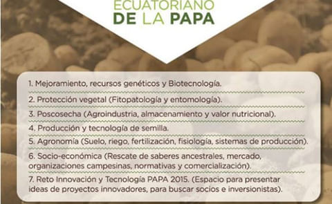 VI Congreso Ecuatoriano de la Papa VI Congreso Ecuatoriano de la Papa