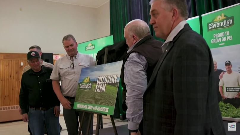 Cavendish Farms unveils its Discovery Farm initiative in P.E.I., a new research project aimed at helping potato growers adopt more sustainable practices.