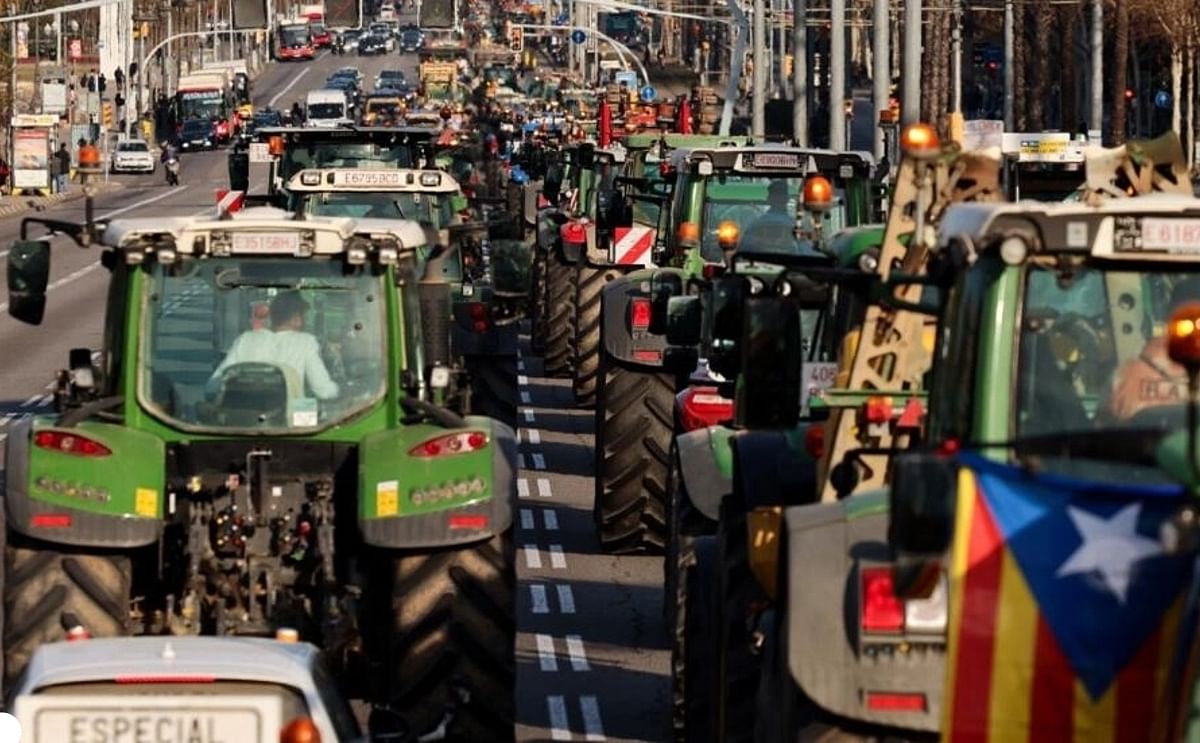 Spain: protests against the Government while production falls