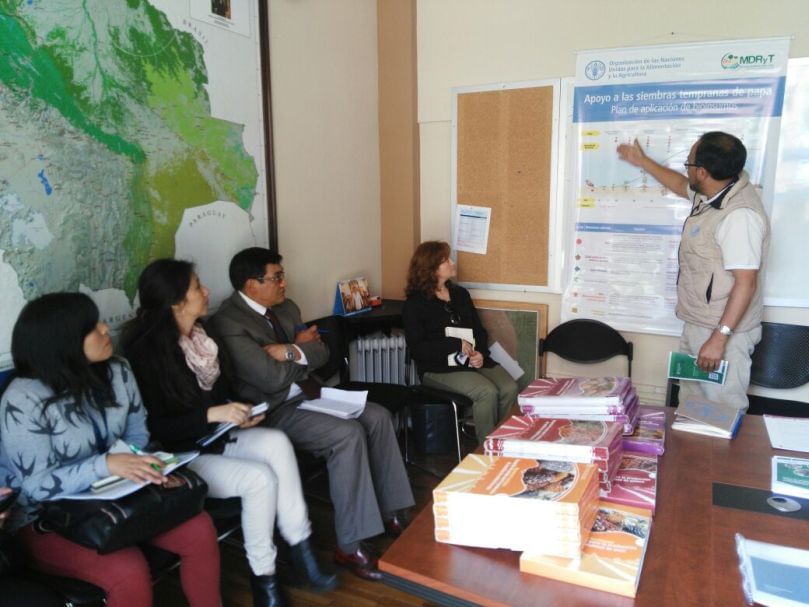 Proyecto para aumentar producción de papa en Bolivia usará herramientas de la FAO
