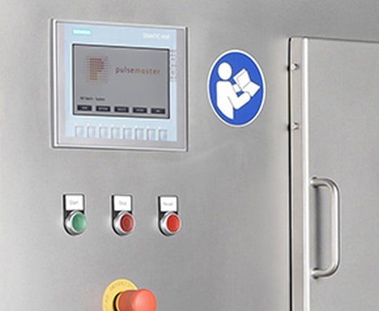 Pulsemaster Conditioner PEF units can be easily operated and controlled using a touch screen Pulsemaster Conditioner PEF units can be easily operated and controlled using a touch screen