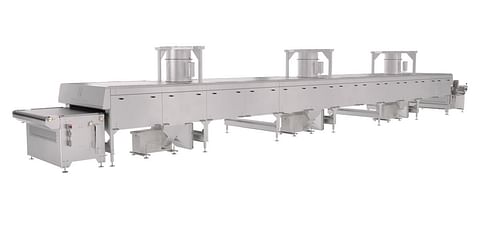 New Ambient Cooling Conveyor for Cracker Systems Increases Efficiency, Reduces Footprint