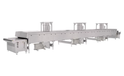 Thomas L. Green Ambient Cooling Conveyor, primarily intended for crackers Thomas L. Green Ambient Cooling Conveyor, primarily intended for crackers