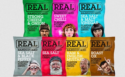 The REAL deal for crisps and chips The REAL deal for crisps and chips