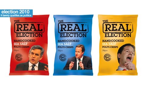 Real Crisps, a popular hand cooked crisps and chips brand in the United Kingdom, is trying a new way of polling... Real Crisps, a popular hand cooked crisps and chips brand in the United Kingdom, is trying a new way of polling...