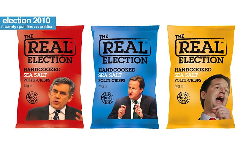 Real Crisps, a popular hand cooked crisps and chips brand in the United Kingdom, is trying a new way of polling...