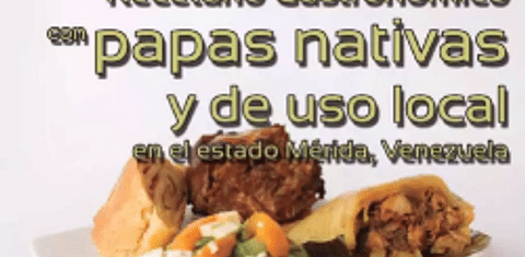 Recetario gastronómico con papas nativas de estado Mérida, Venezuela