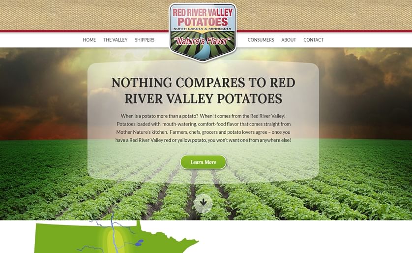 The new NPPGA website dedicated to promoting potatoes grown for the fresh market, branded as Red River Valley Potatoes: RedRiverValleyPotatoes.com