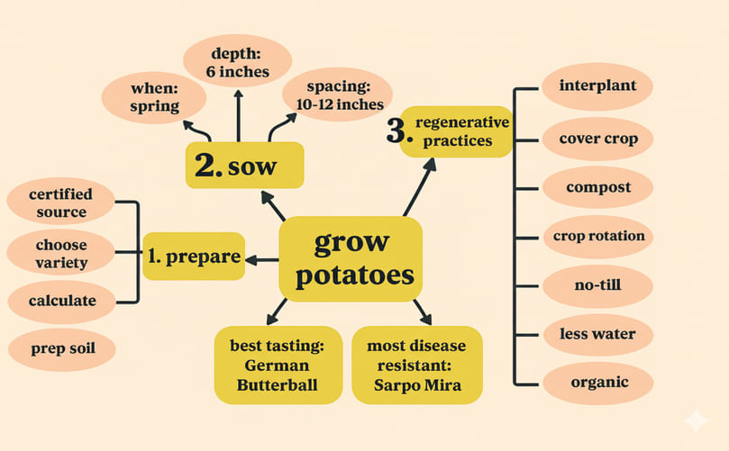 Regenerative farming approaches for potatoes 