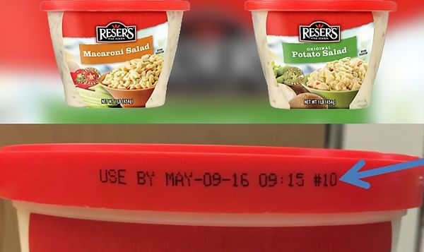 Pasta and Potato Salad recalled due to possible Listeria contamination of onions used as ingredient. 