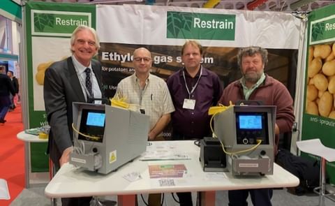 Restrain CO2 Extractor at the British Potato Industry Event 2021 in Harrogate. Restrain CO2 Extractor at the British Potato Industry Event 2021 in Harrogate.